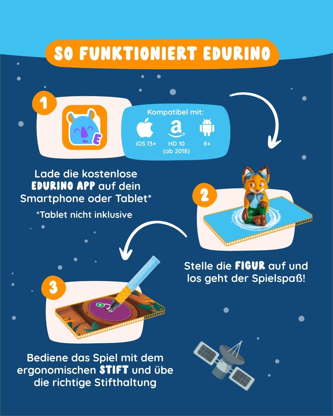 Edurino Starter Set Mika - Prima Lettura e Scrittura - immagine 4