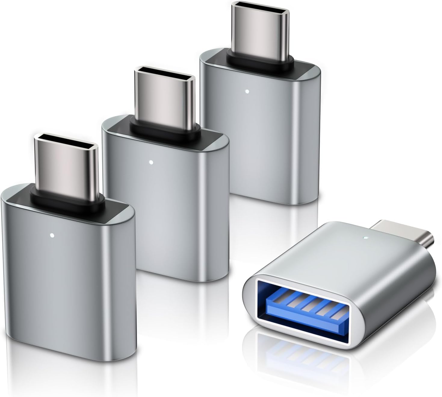 Adattatore USB-C a USB di Tipo A (4 Pezzi) - immagine 1