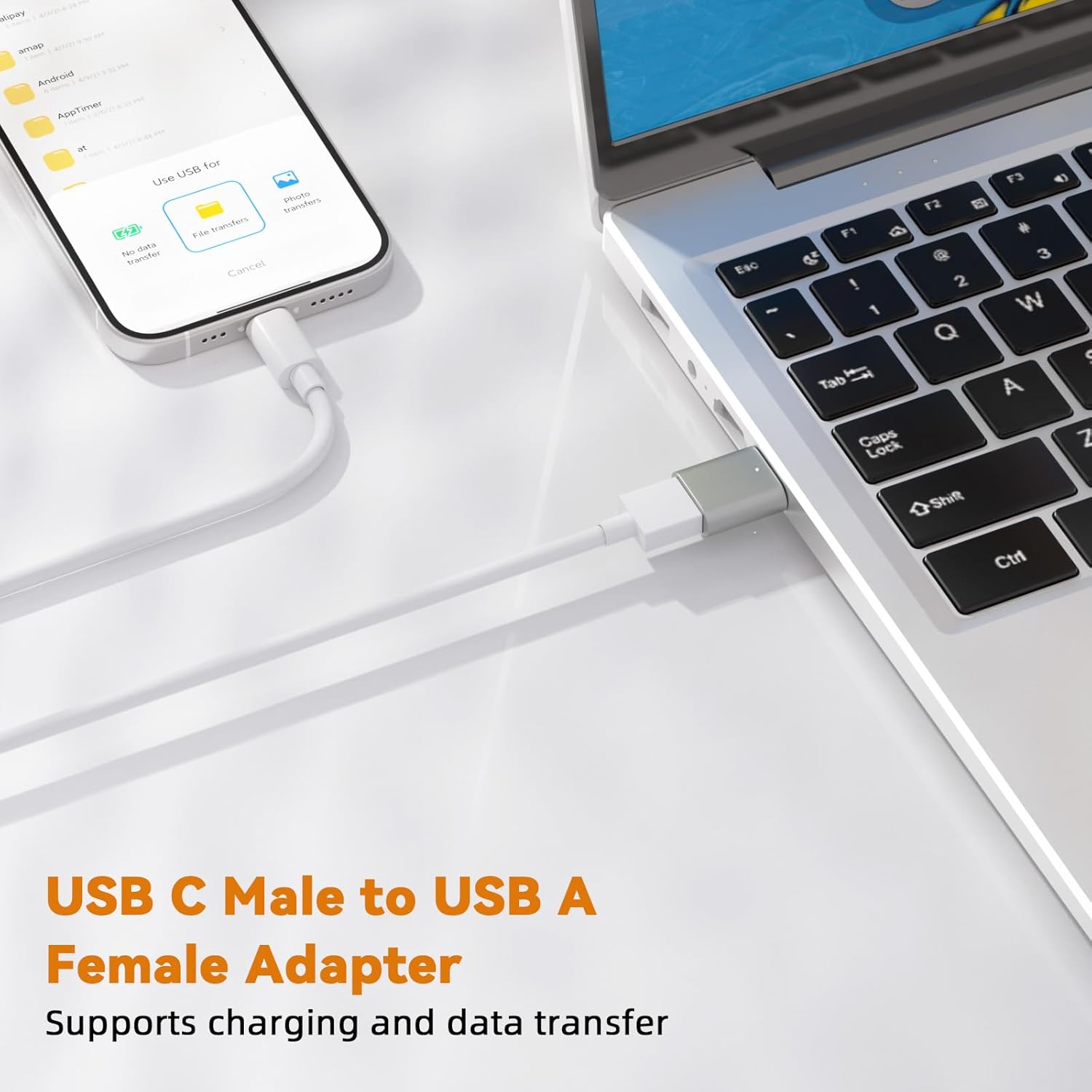 Adattatore USB-C a USB di Tipo A (4 Pezzi) - immagine 2