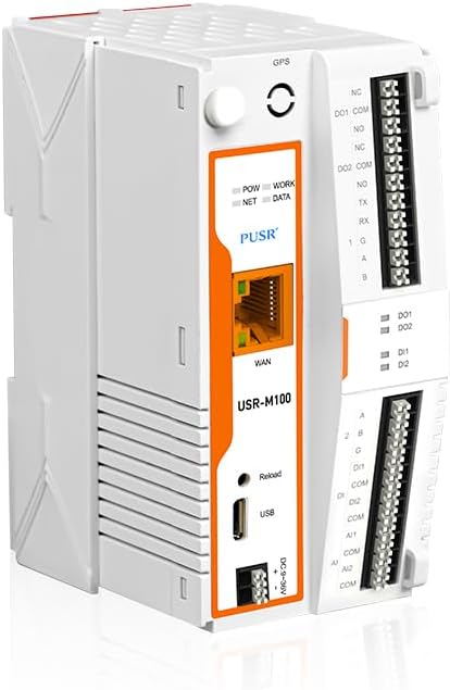 PUSR Industriale Remoto IO Edge Computing Ethernet IOT Gateway - immagine 1