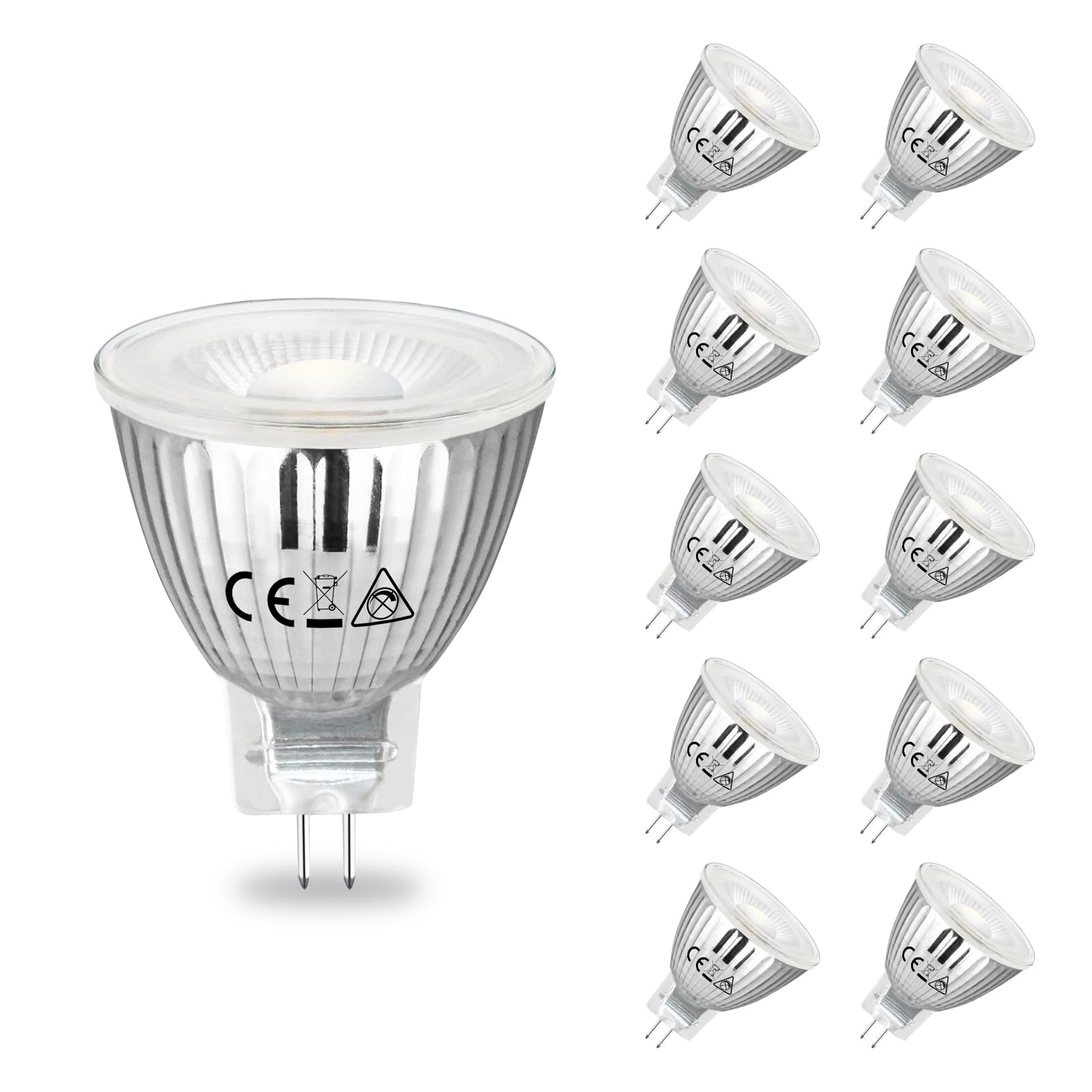 Allesgute GU4 Lampadine LED 5W MR11 12V