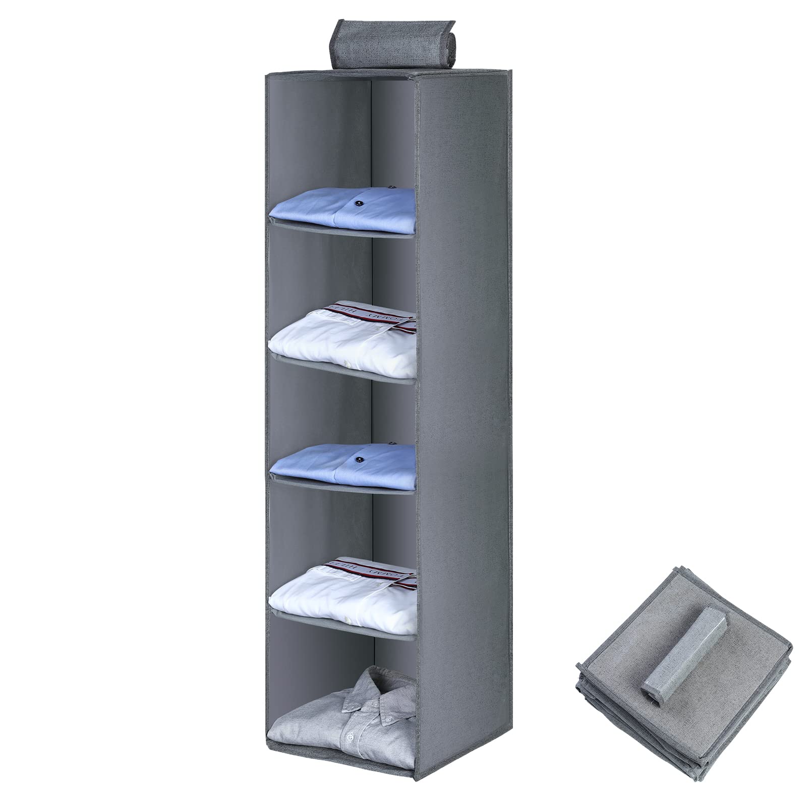 Aiqinu Organizer Armadio da Appendere 5 Scomparti