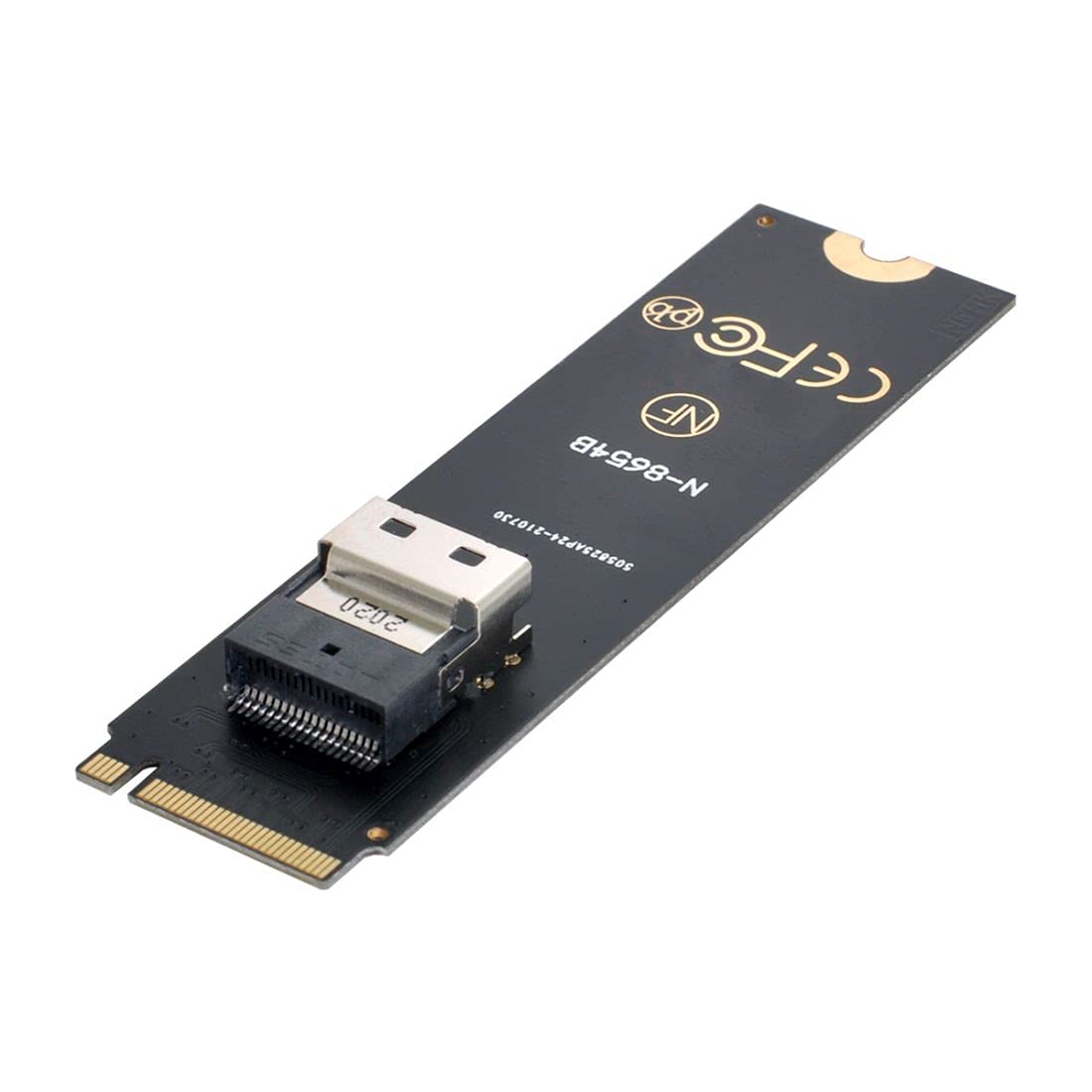 chenyang Slimline SAS SFF-8654 a M.2 NGFF Adattatore 2280MM per U.2 SFF ...