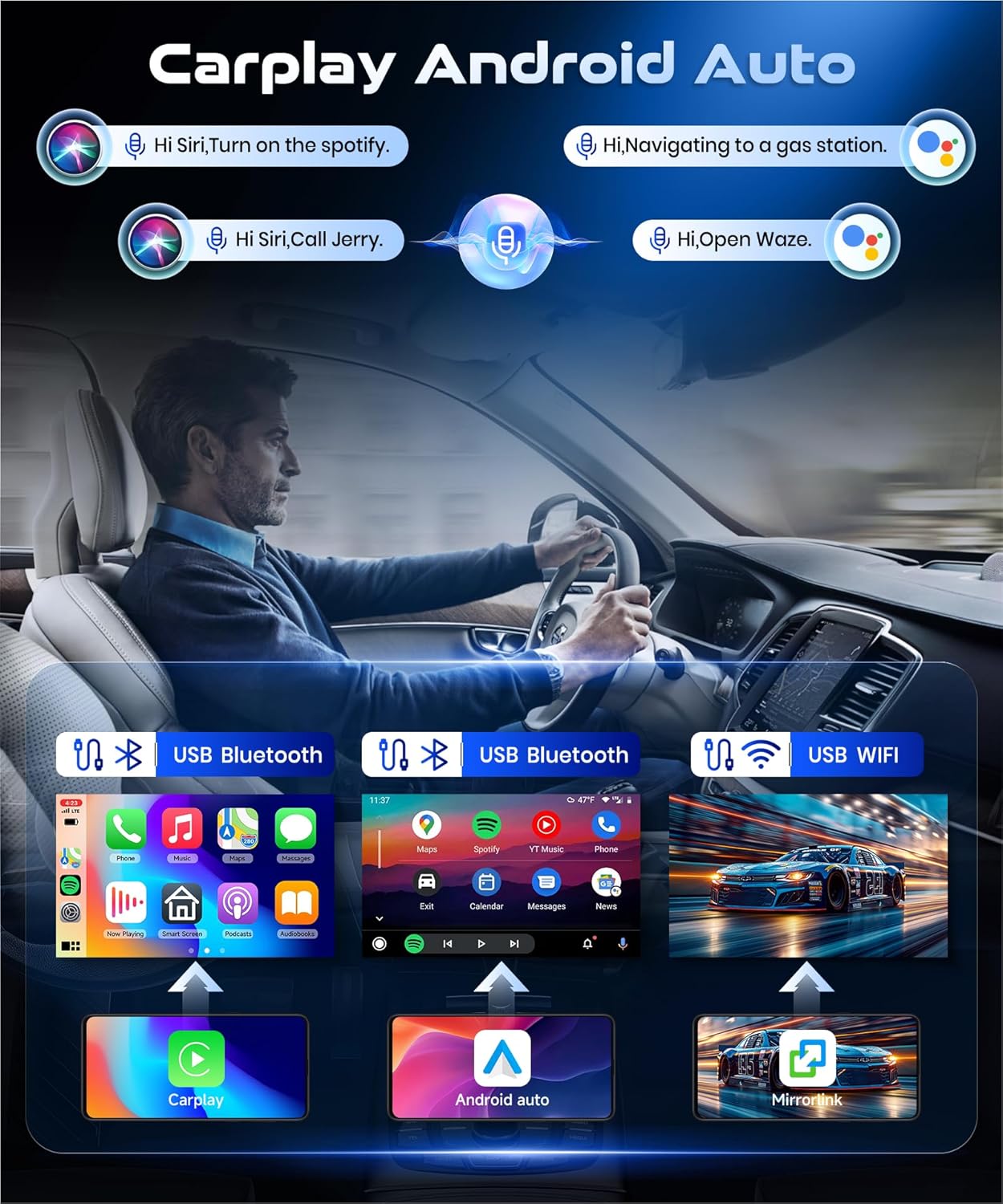 Autoradio 9" per Toyota Yaris 2012-2017 con Carplay - immagine 3