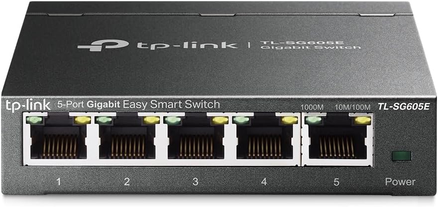 Tp-link TL-SG605E Easy Smart Switch Ethernet 5 Porte Gigabit - immagine 1