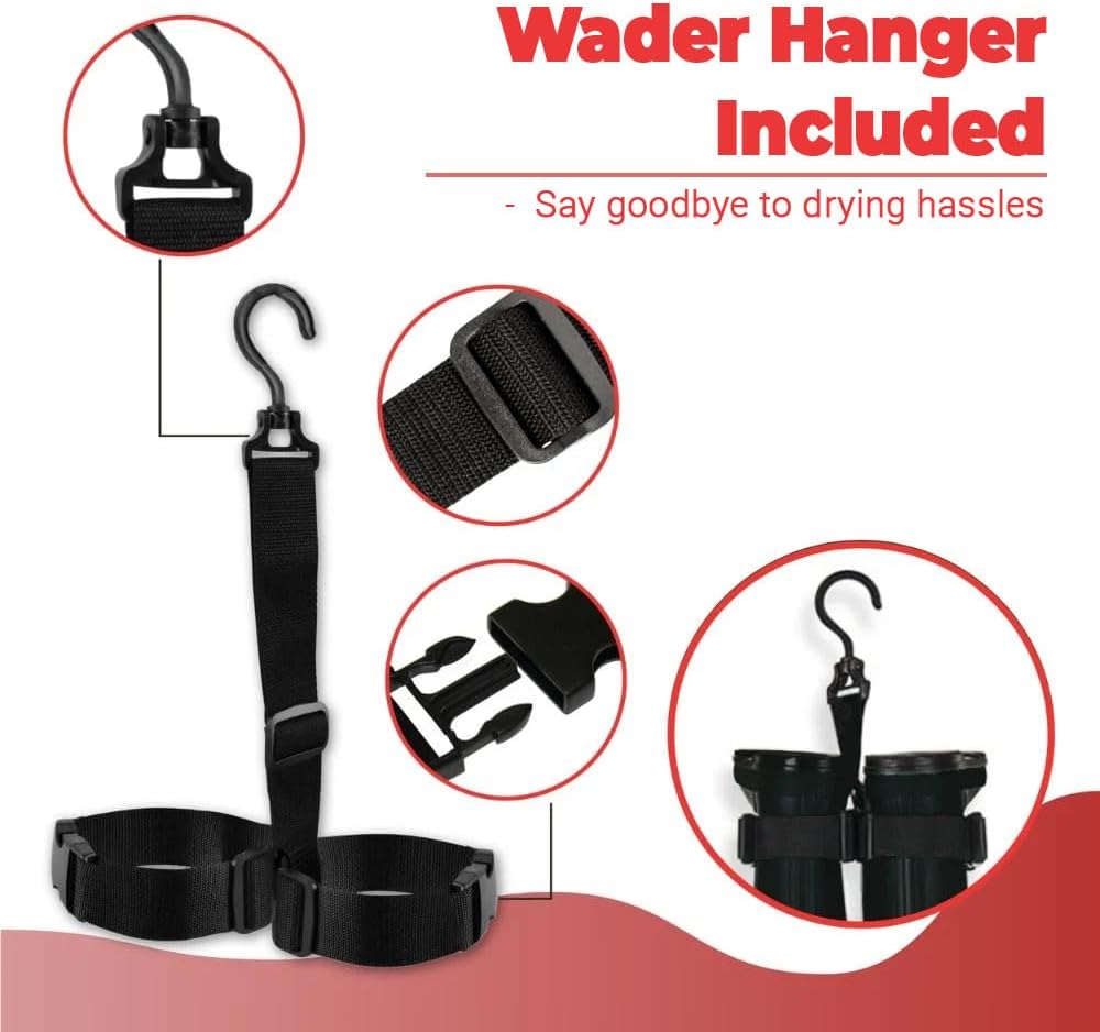 DaddyGoFish Waders per Bambini e Adulti - immagine 4