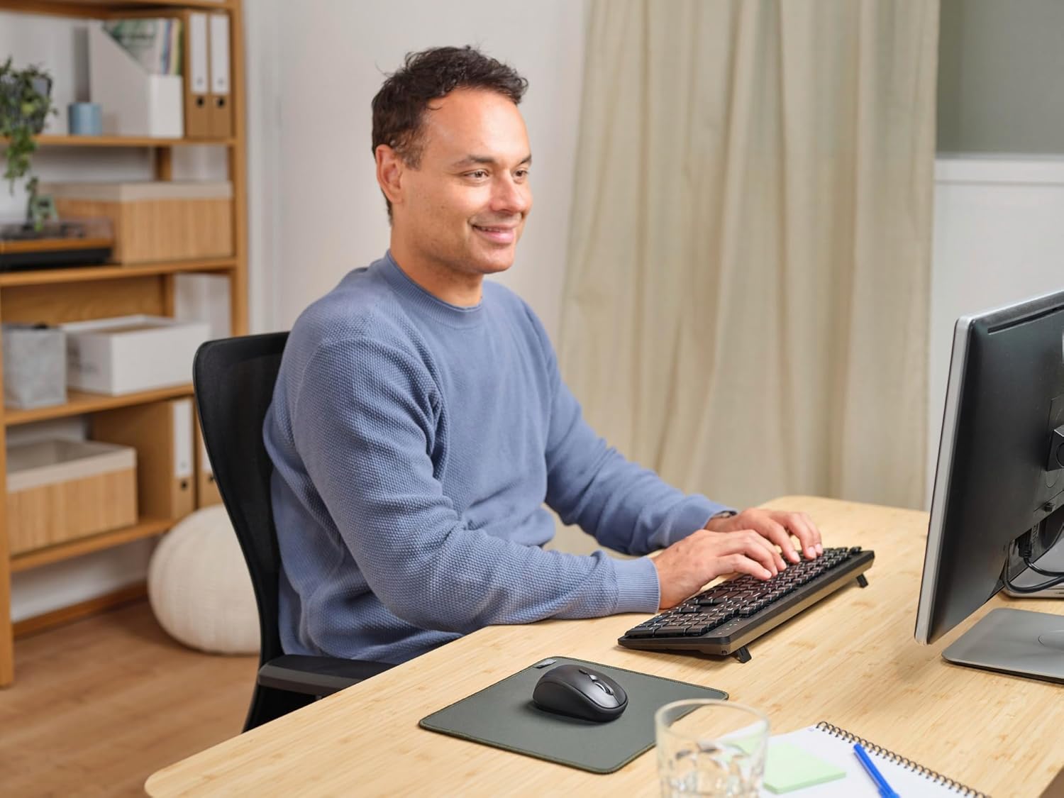 Trust Ymo II Set Tastiera e Mouse Wireless - Nero - immagine 9