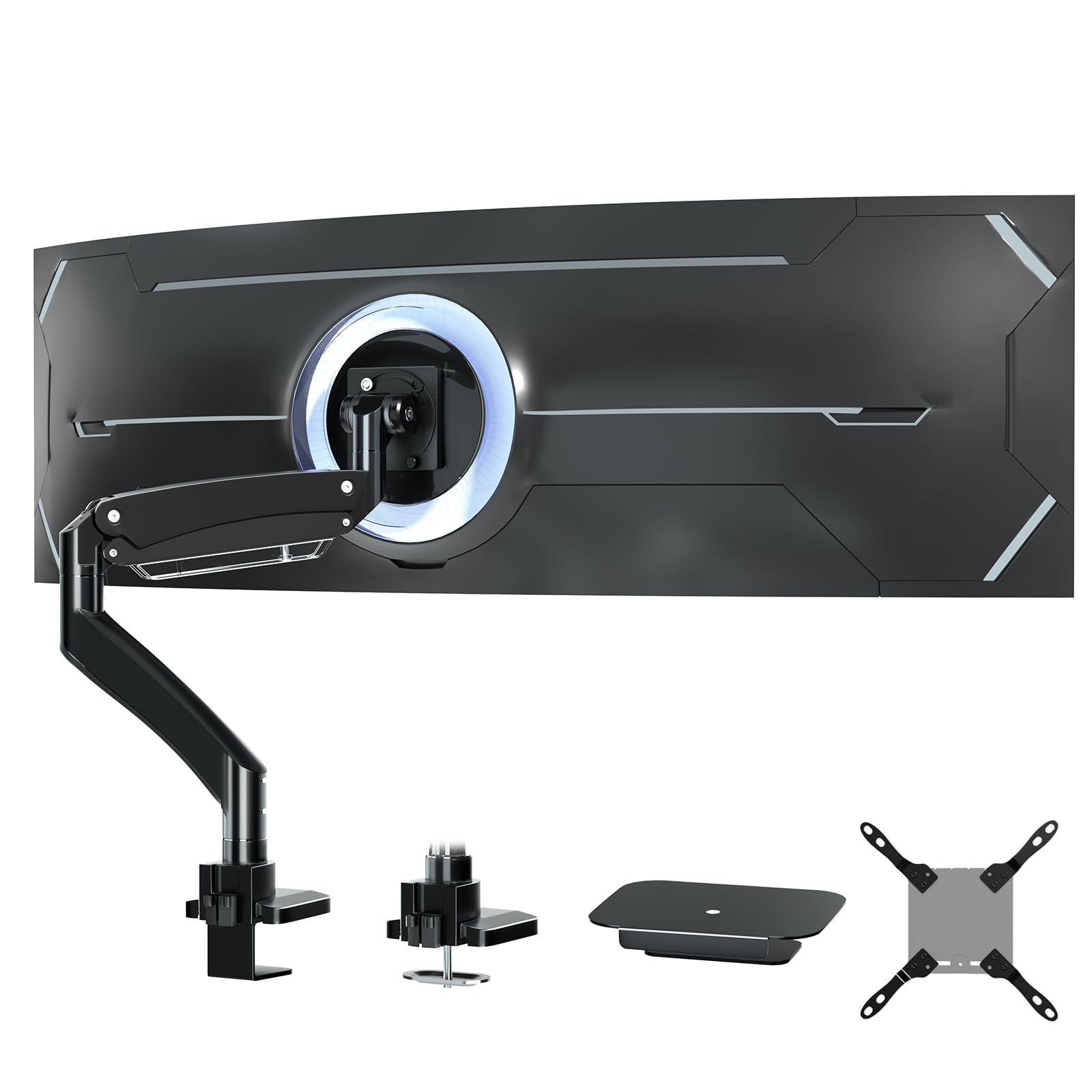 Putorsen Supporto Monitor Ultrawide 22-57 Pollici