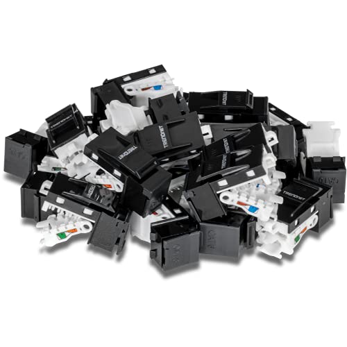 Trendnet TC-K25C6BK - Presa Keystone Cat6 (25 pz)