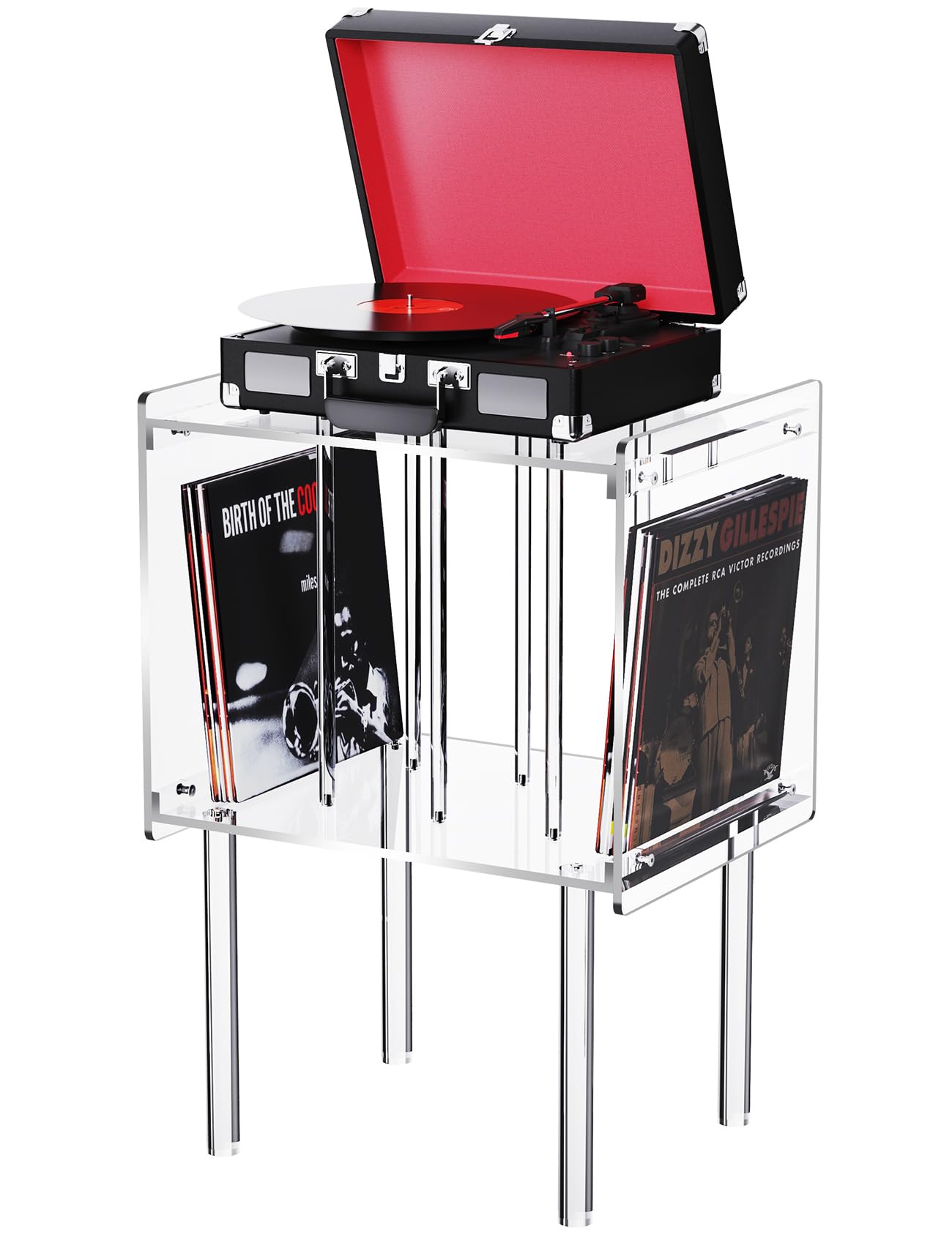 Solaround Supporto per Giradischi in Acrilico