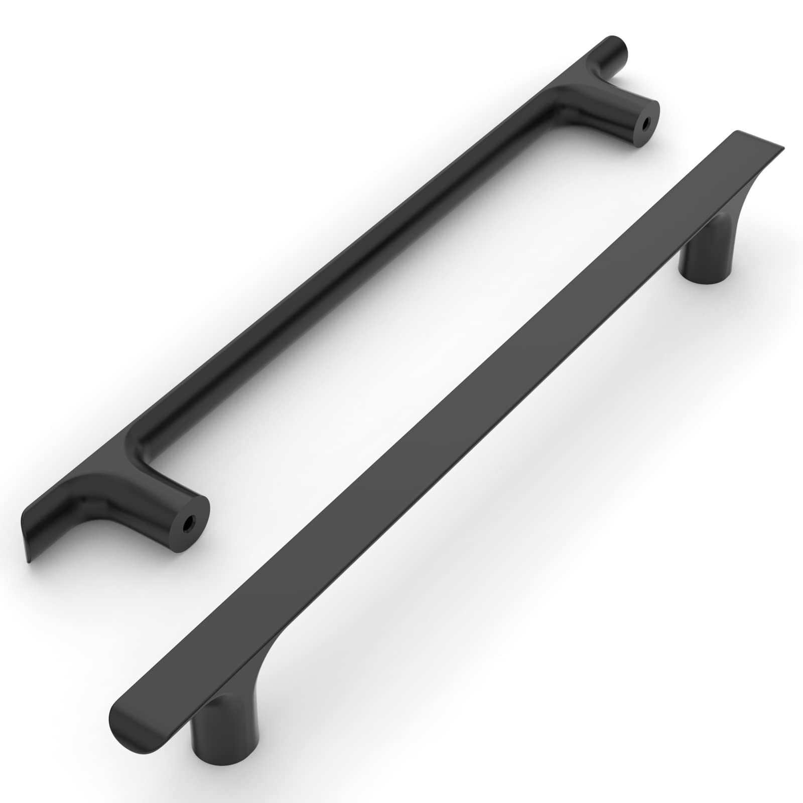 Amerdeco Maniglie per Mobili da Cucina 192mm, Nero