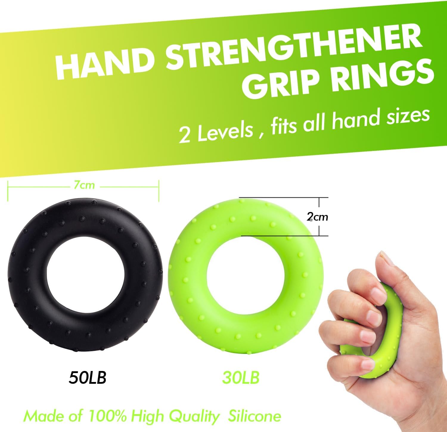 Kit Allenatori per Mani 8 Pezzi - immagine 6