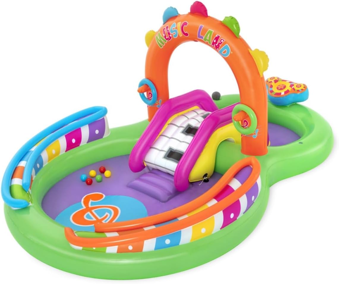 Bestway 53117 Piscinetta per Bambini Sing'n Splash, 2 Anni+ - immagine 1