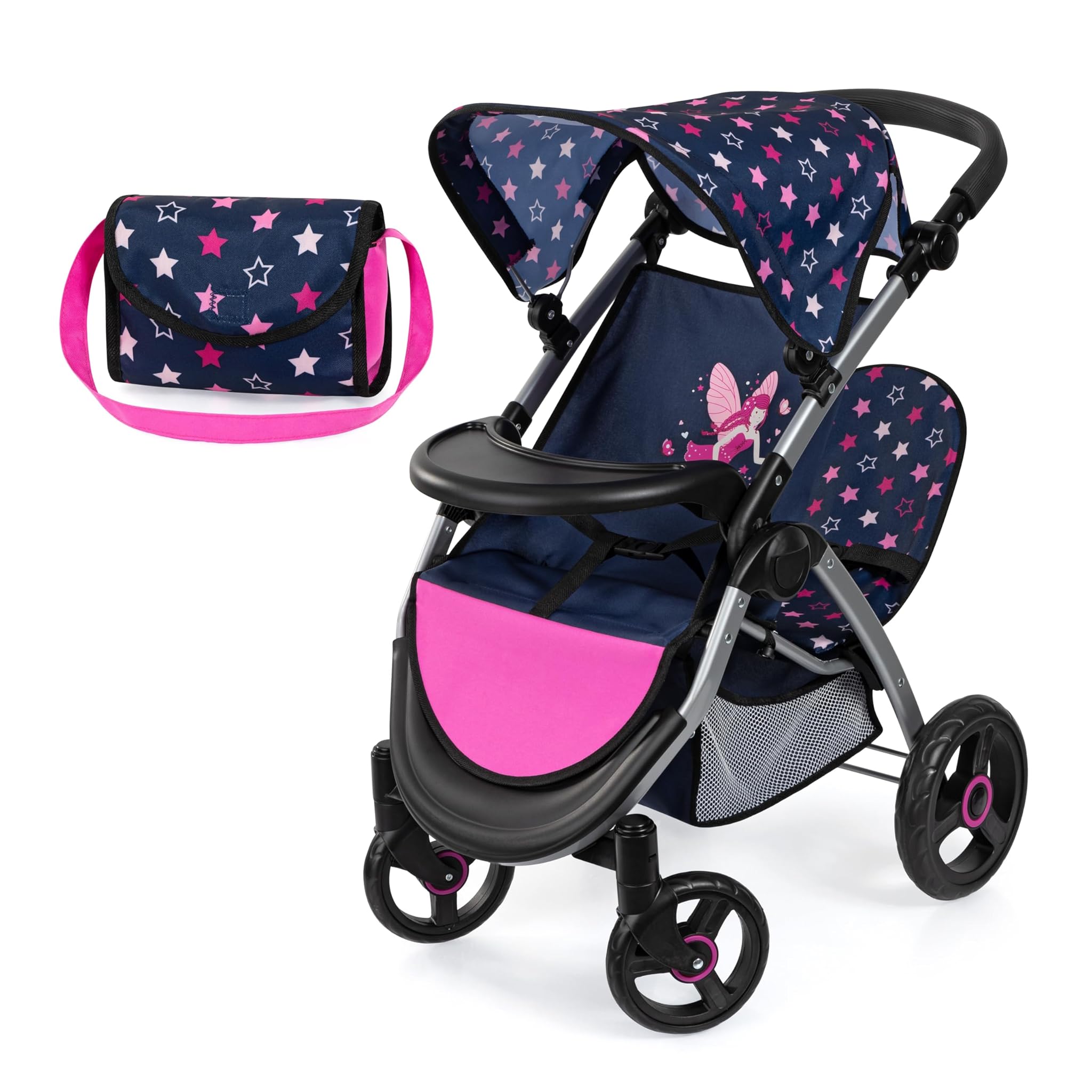 Bayer - Dolls Pram Twin Star (39416AA)