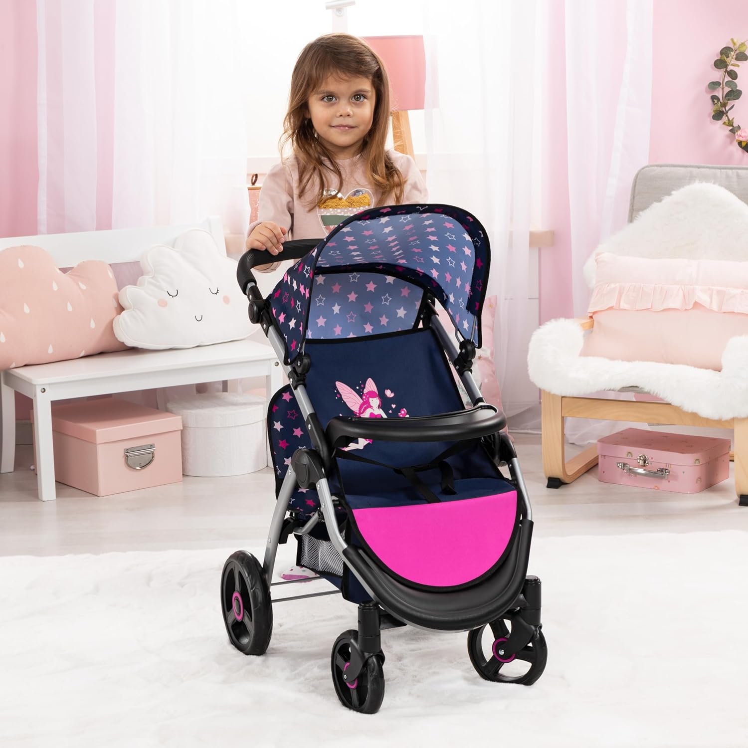 Bayer - Dolls Pram Twin Star (39416AA) - immagine 6
