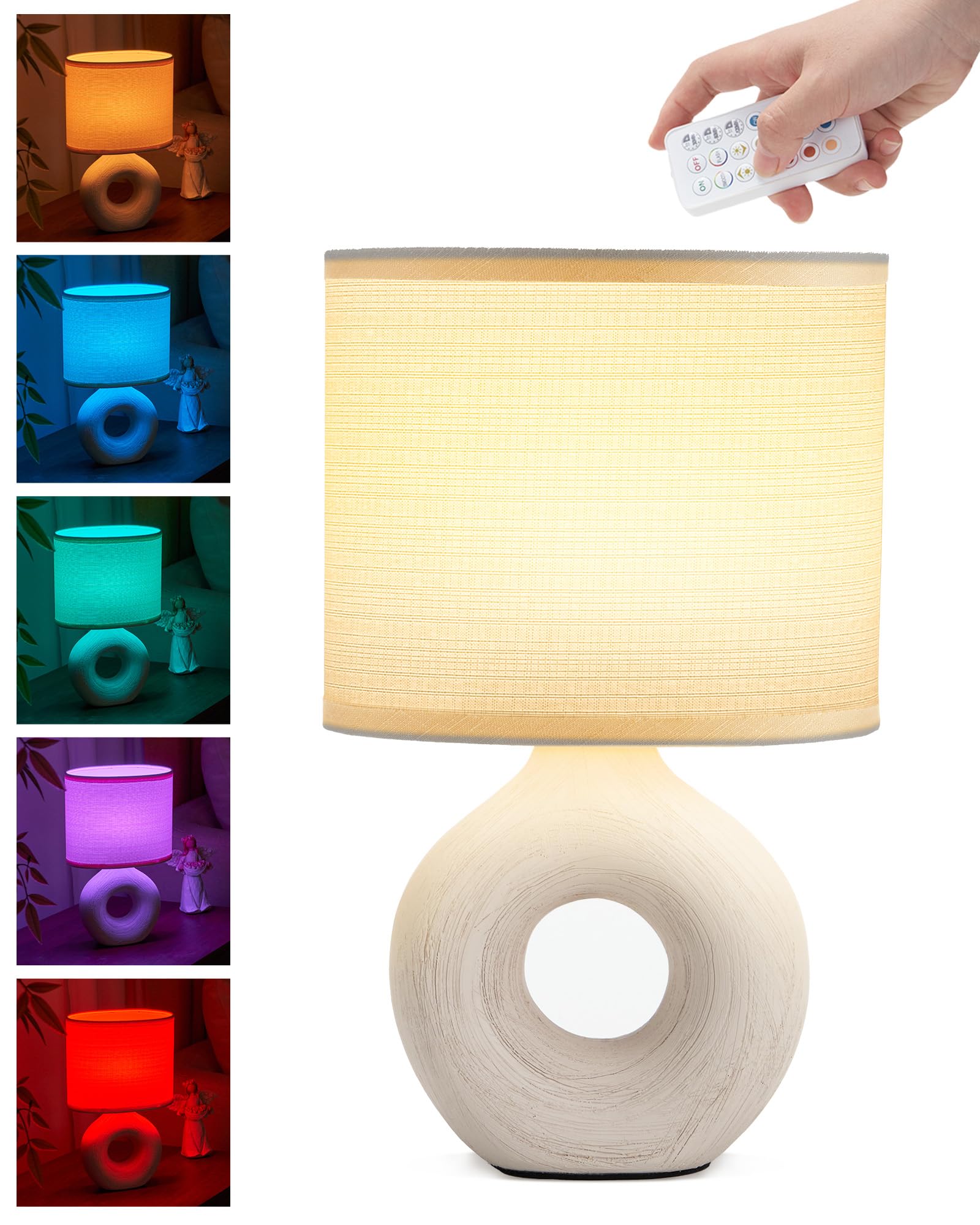 EGOBASIC Piccola Lampada da Tavolo Senza Fili Ricaricabile