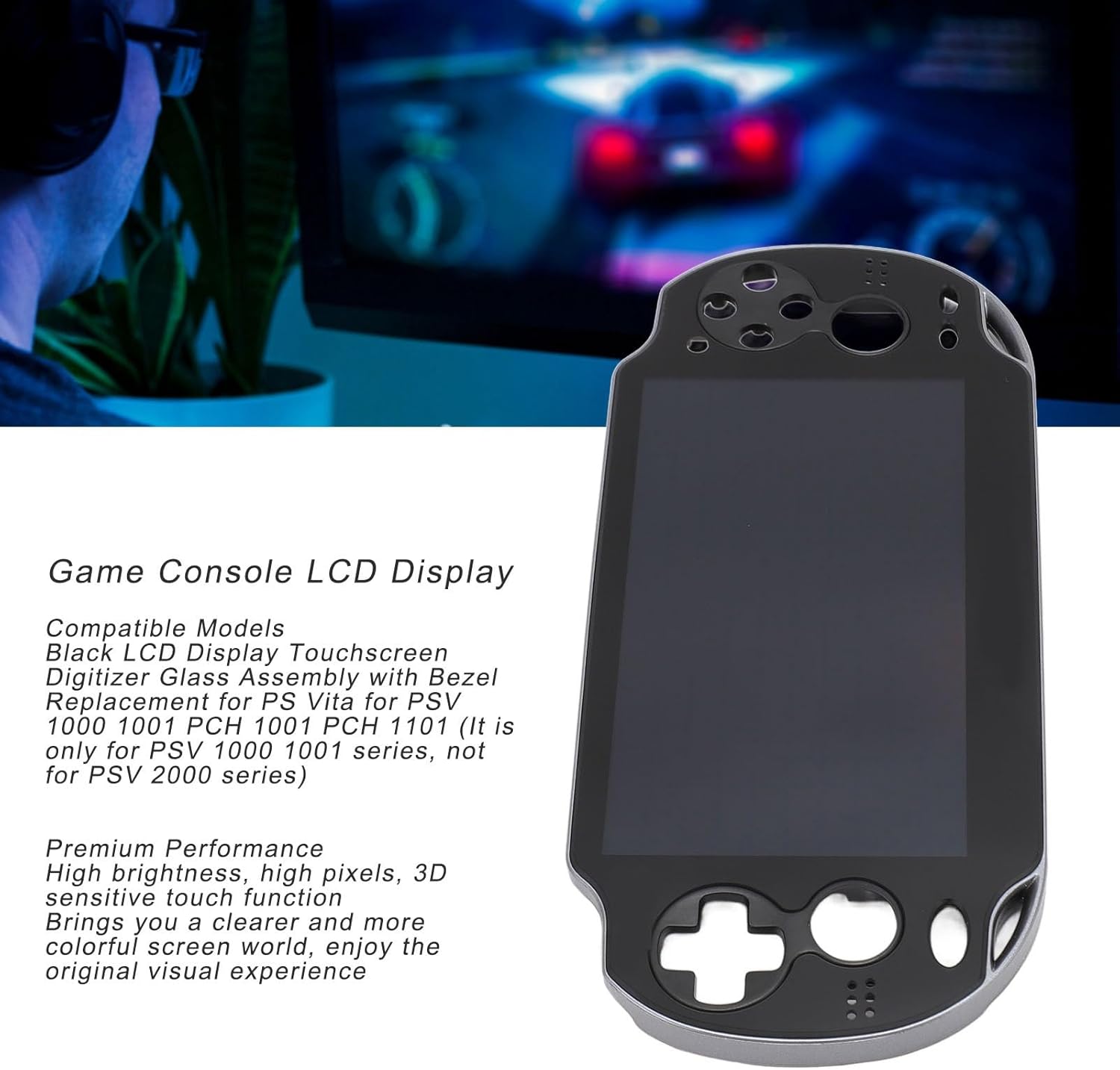 Display LCD Touch Screen per PS Vita 1000/1001 - immagine 2