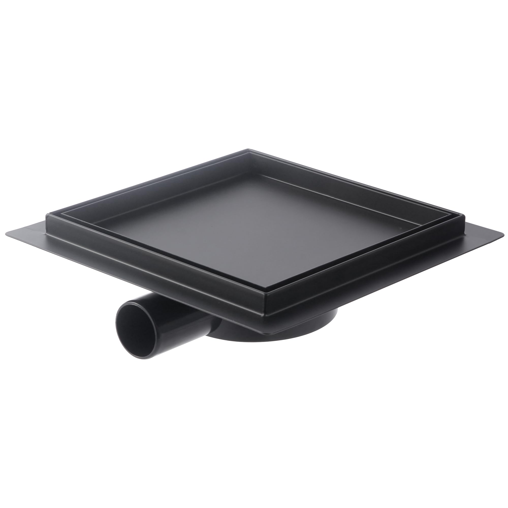 Scarico Doccia Quadrato 20 x 20 cm in Acciaio Inox