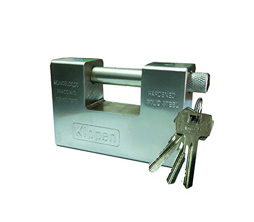 Kippen 2010C Lucchetto Antiscasso Acciaio Cementato 90mm