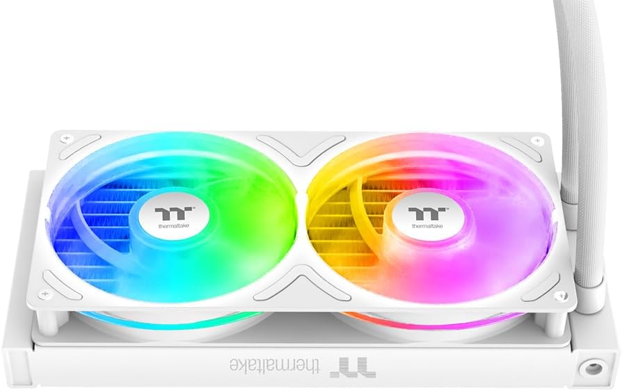 Thermaltake TH240-S V3 ARGB - Raffreddamento AIO Snow - immagine 2