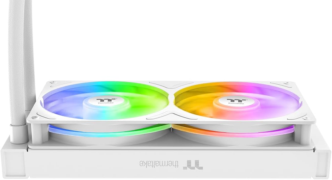 Thermaltake TH240-S V3 ARGB - Raffreddamento AIO Snow - immagine 3