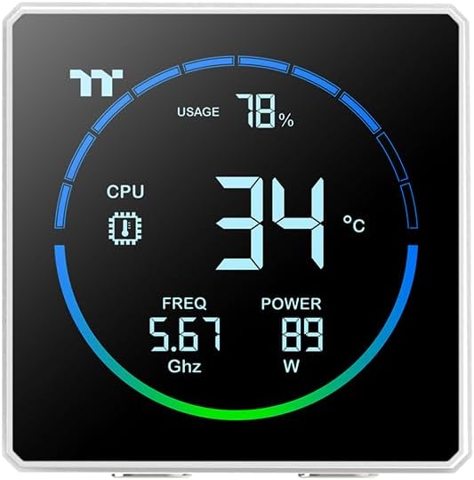 Thermaltake TH240-S V3 ARGB - Raffreddamento AIO Snow - immagine 7