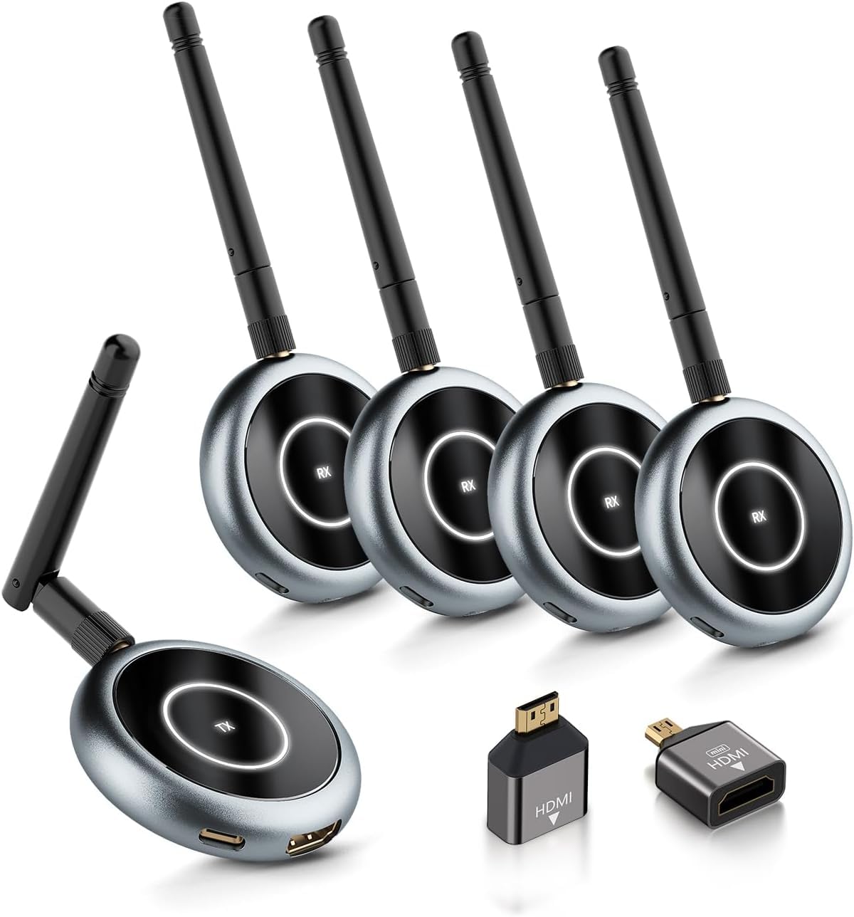 Aimibo Trasmettitore HDMI Wireless con 4 Ricevitori