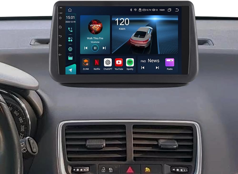 Acavica Autoradio Android 4+64GB per Opel Meriva B - immagine 1