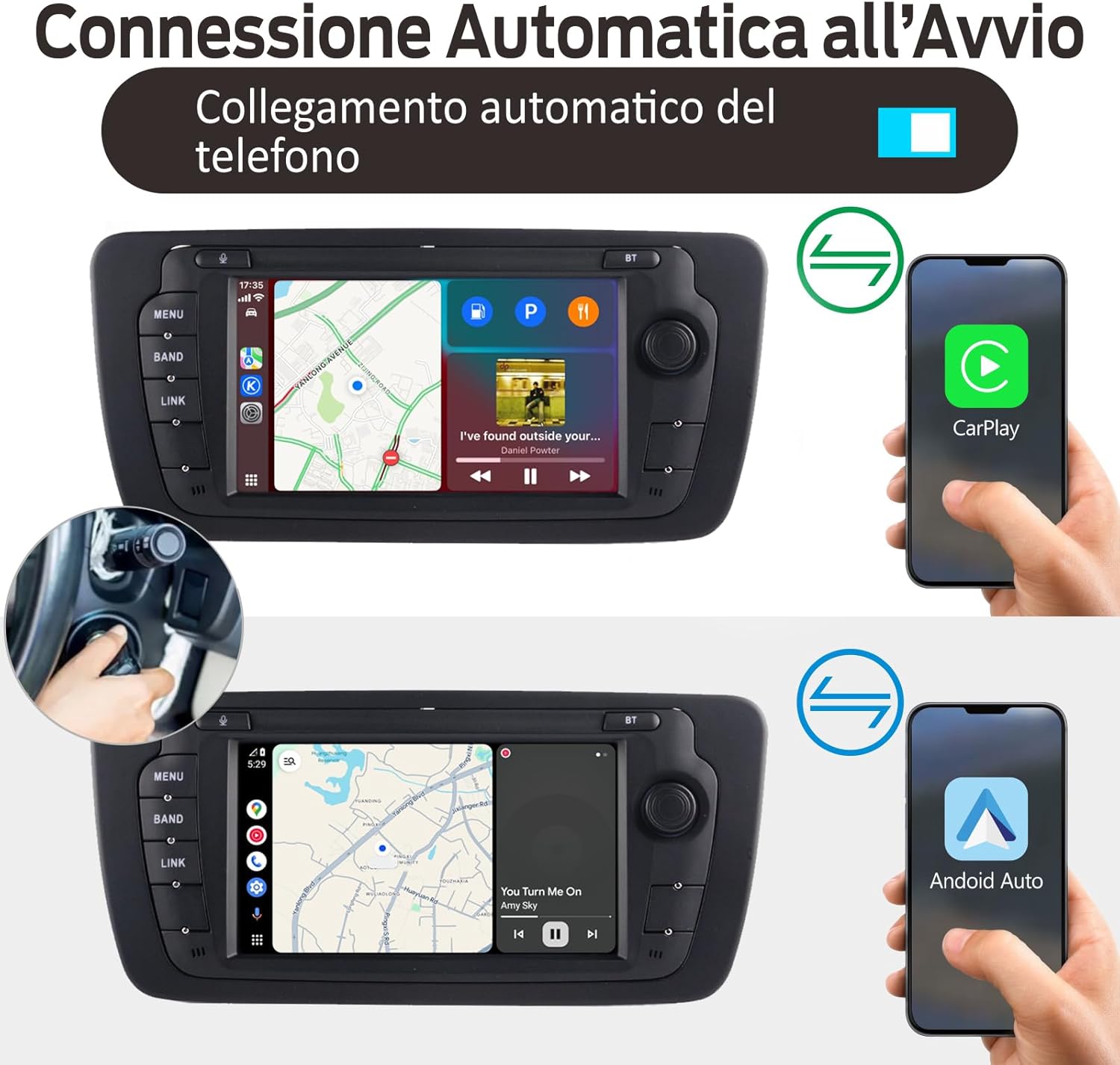 Linux Autoradio per Seat Ibiza 2009-2013 - immagine 3