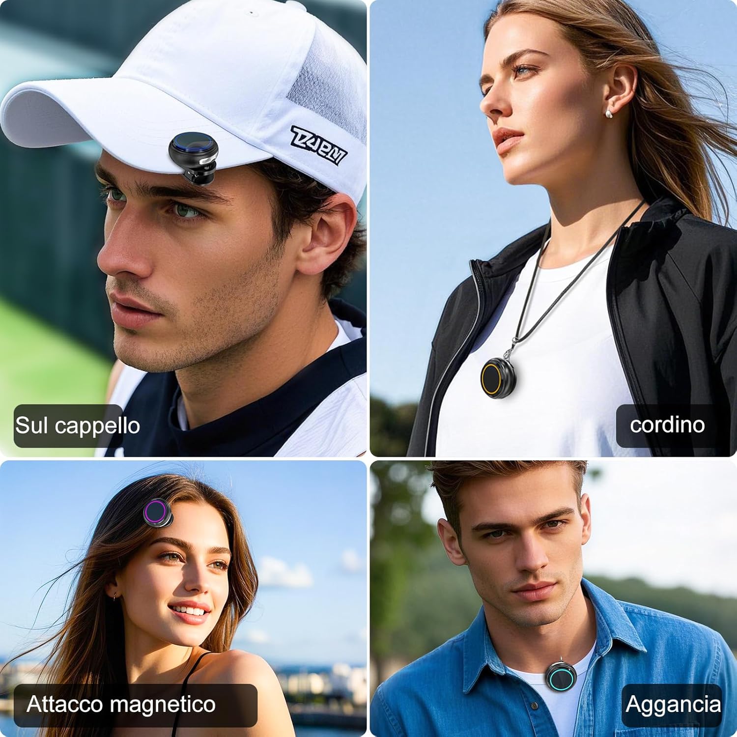 Zealsound Mini Microfono Wireless 2TX+3RX 40h-battery - immagine 3