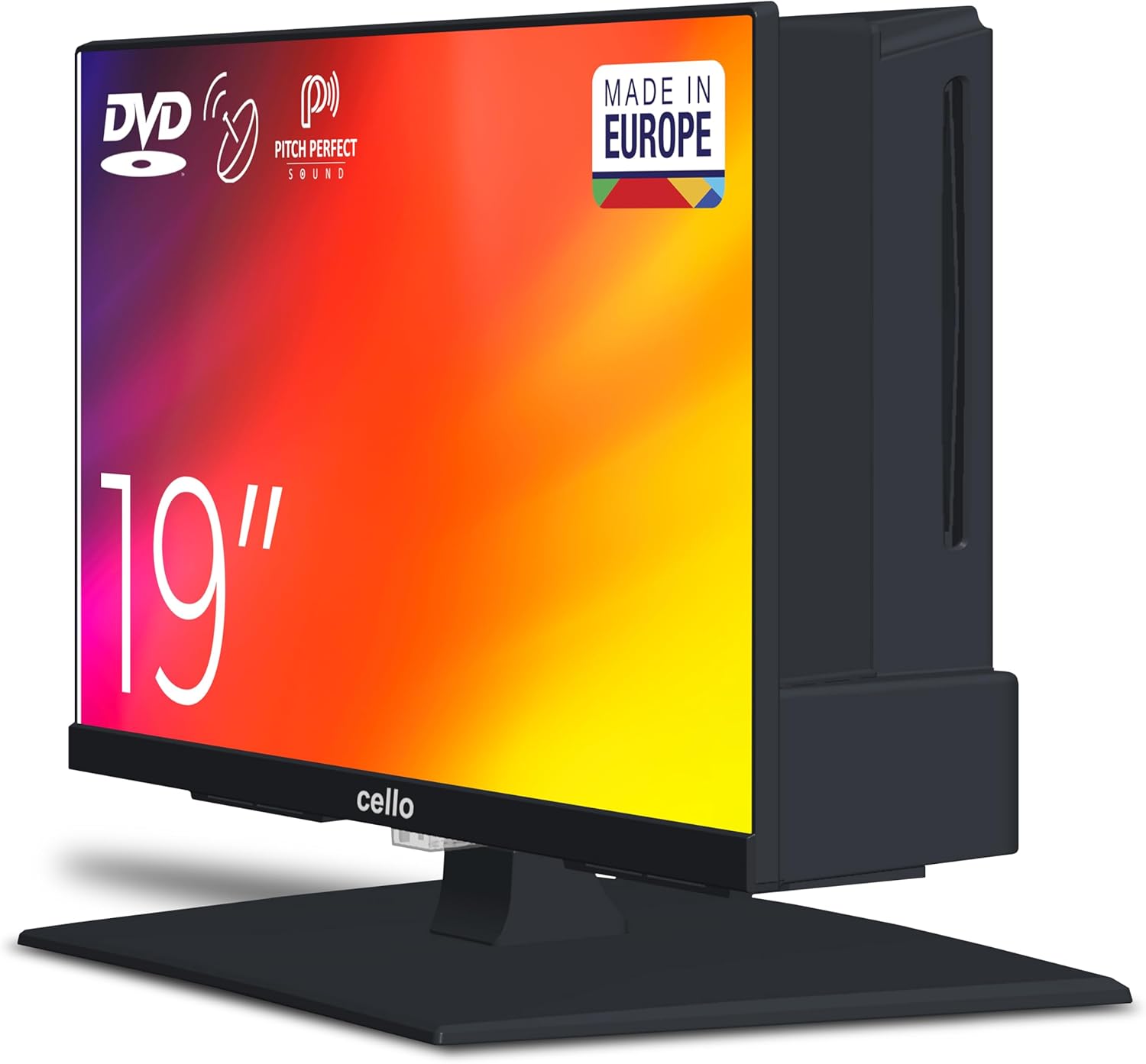 Cello C1924F TV LED Frameless 19" con DVD - immagine 2