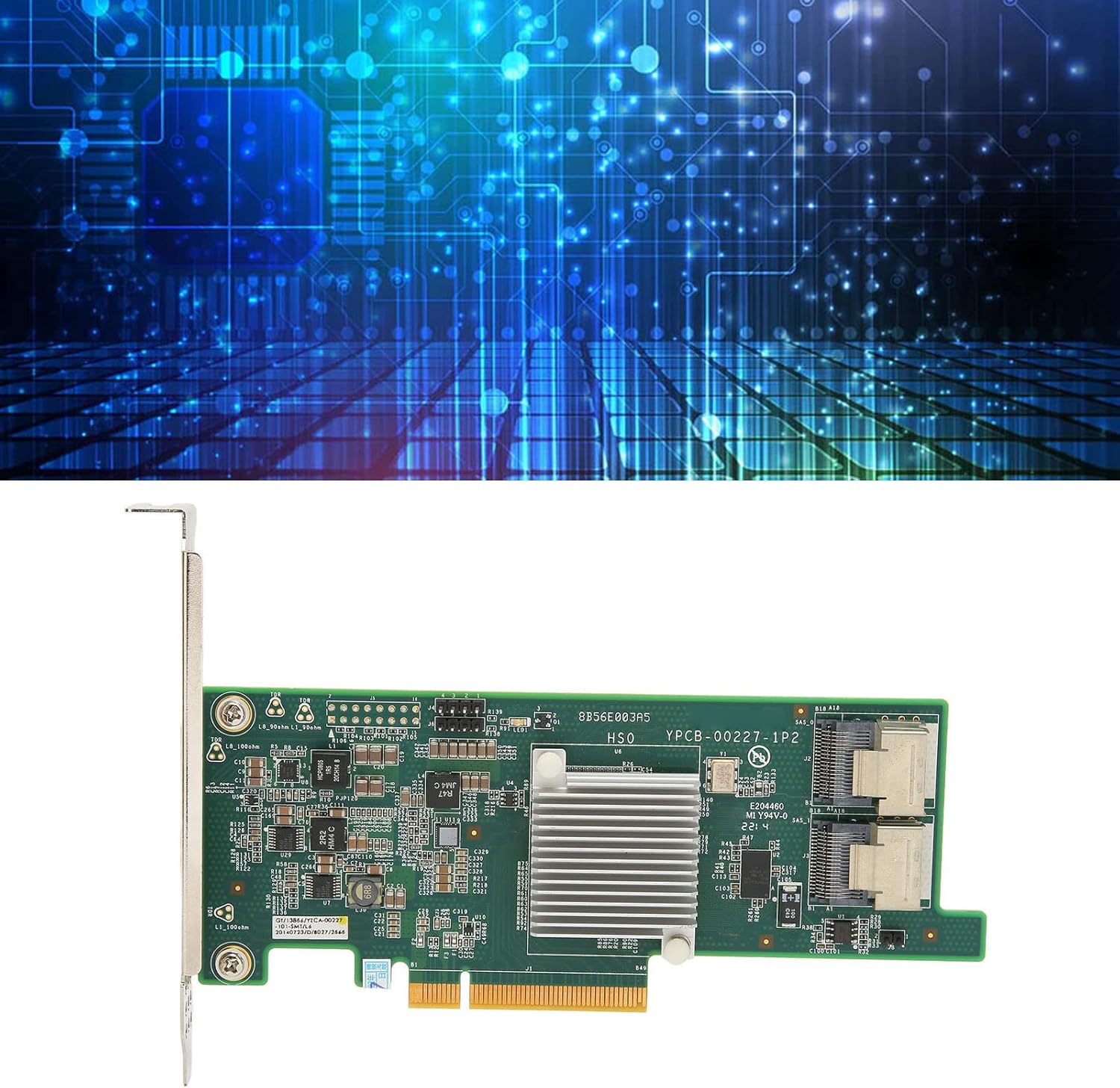 Scheda Array PCI E X8 SAS2308 6G 2 SAS Mini SATA3 - immagine 5