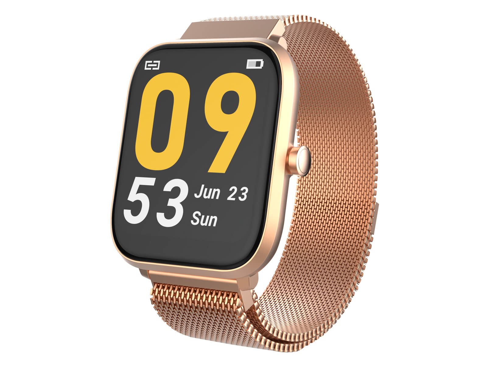 Trevi T-FIT 260 PLUS Smartwatch con Bluetooth, Oro