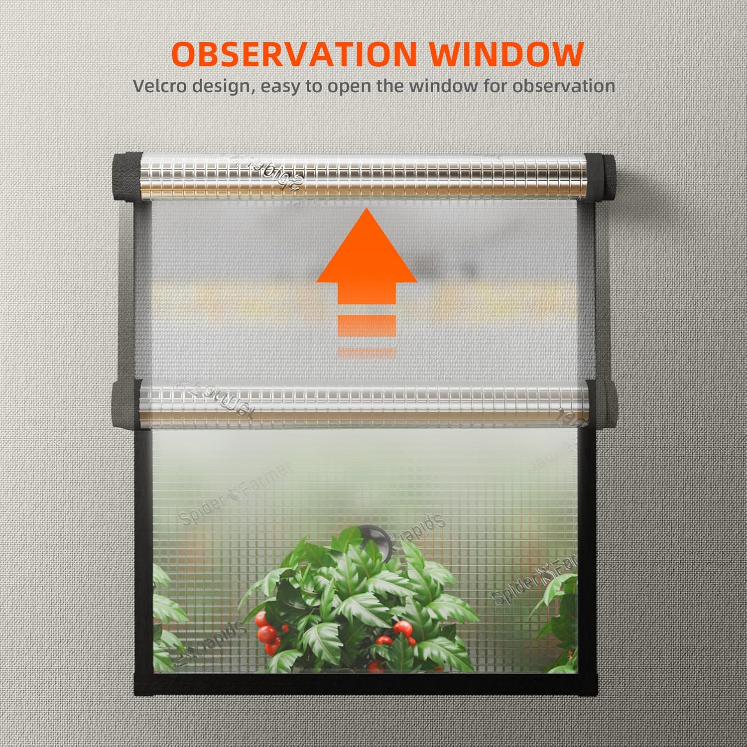 Spider Farmer Pro Grow Tenda 60x60x180cm - immagine 4