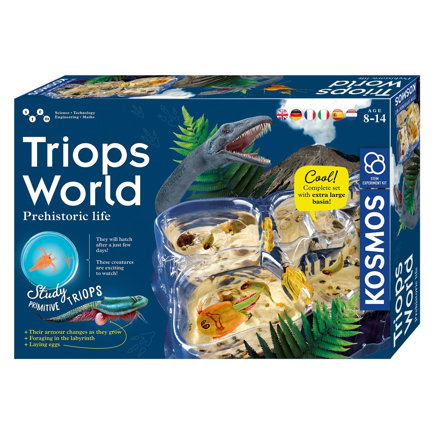 Kosmos 616748 Triops World - Set Esperimenti Bambini