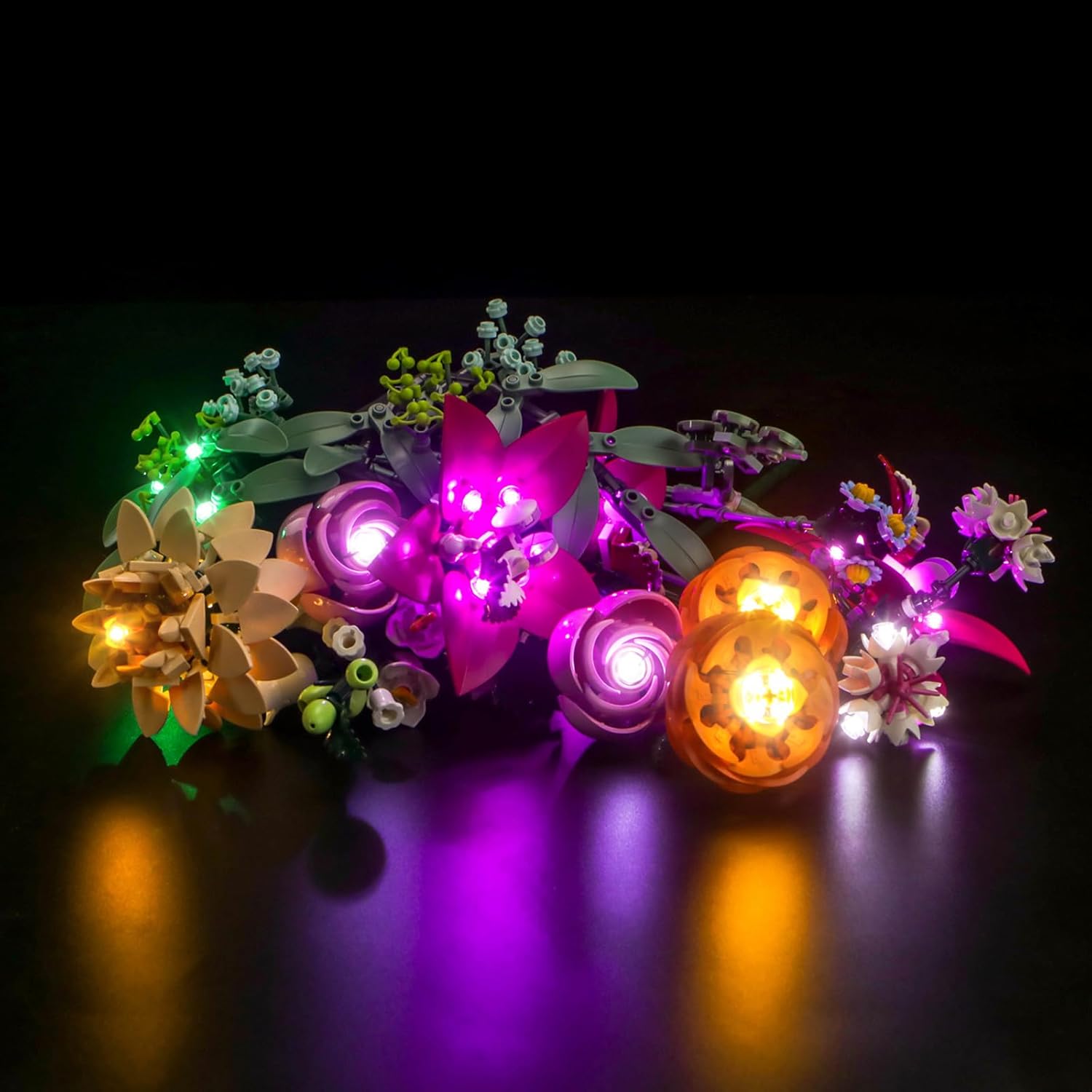 Kit Luce LED compatibile con Lego 10342 Flower Bouquet - immagine 2