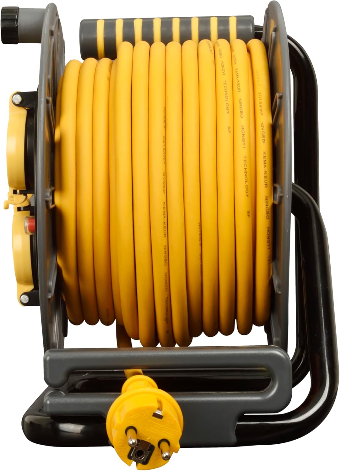 Masterplug Pro-XT Avvolgicavo 25m IP55 3 Prese Schuko - immagine 3