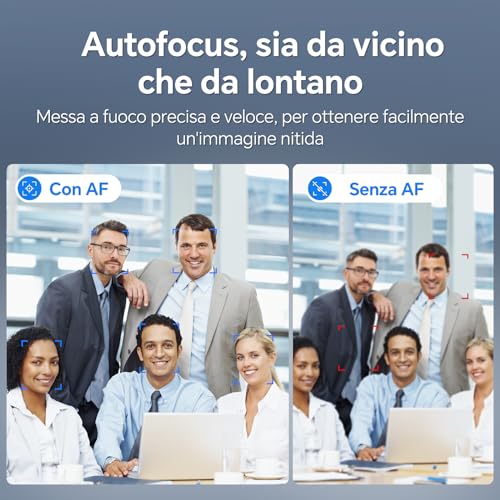 NewlineWork Webcam 4K PC con Doppio Microfono - immagine 4