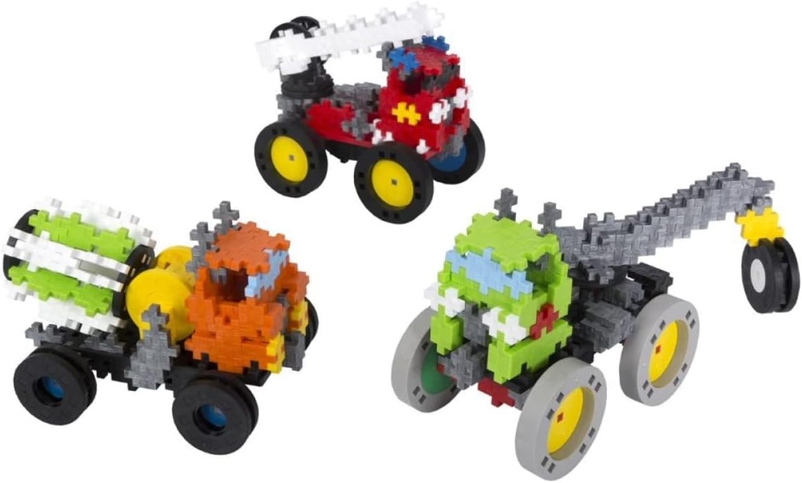 Plus-Plus Go! Super Set Veicoli PP7016-800 Pezzi, Multicolore - immagine 10