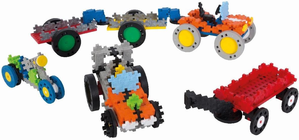 Plus-Plus Go! Super Set Veicoli PP7016-800 Pezzi, Multicolore - immagine 21