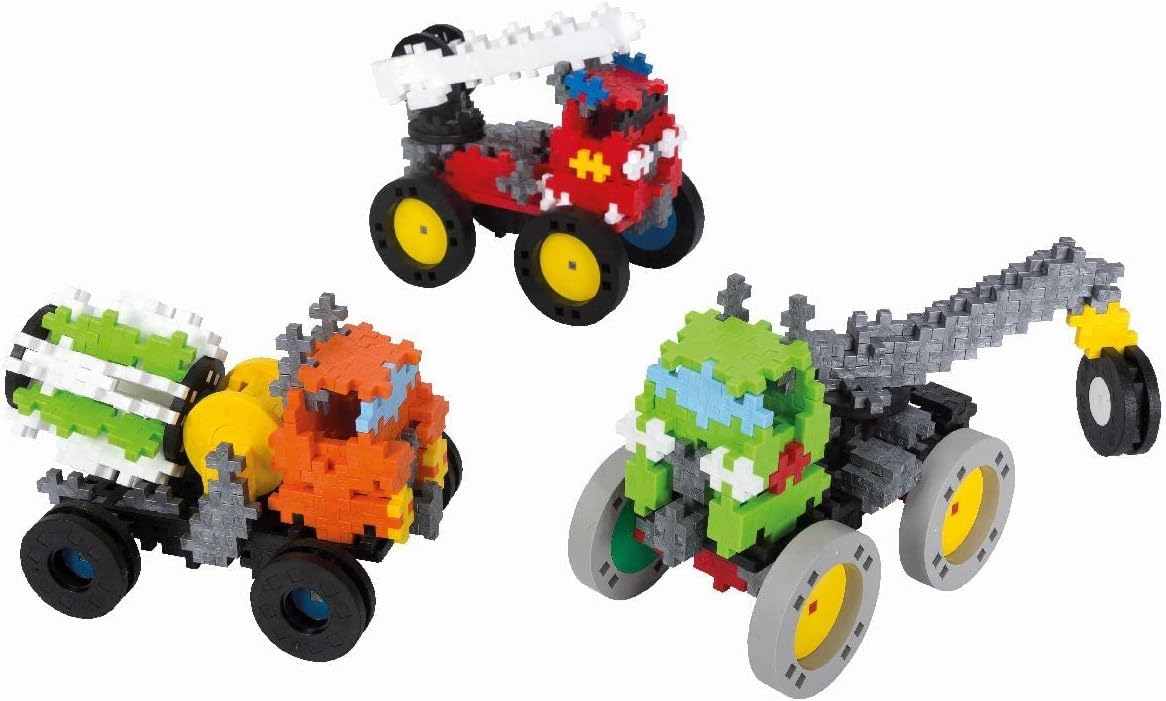 Plus-Plus Go! Super Set Veicoli PP7016-800 Pezzi, Multicolore - immagine 24