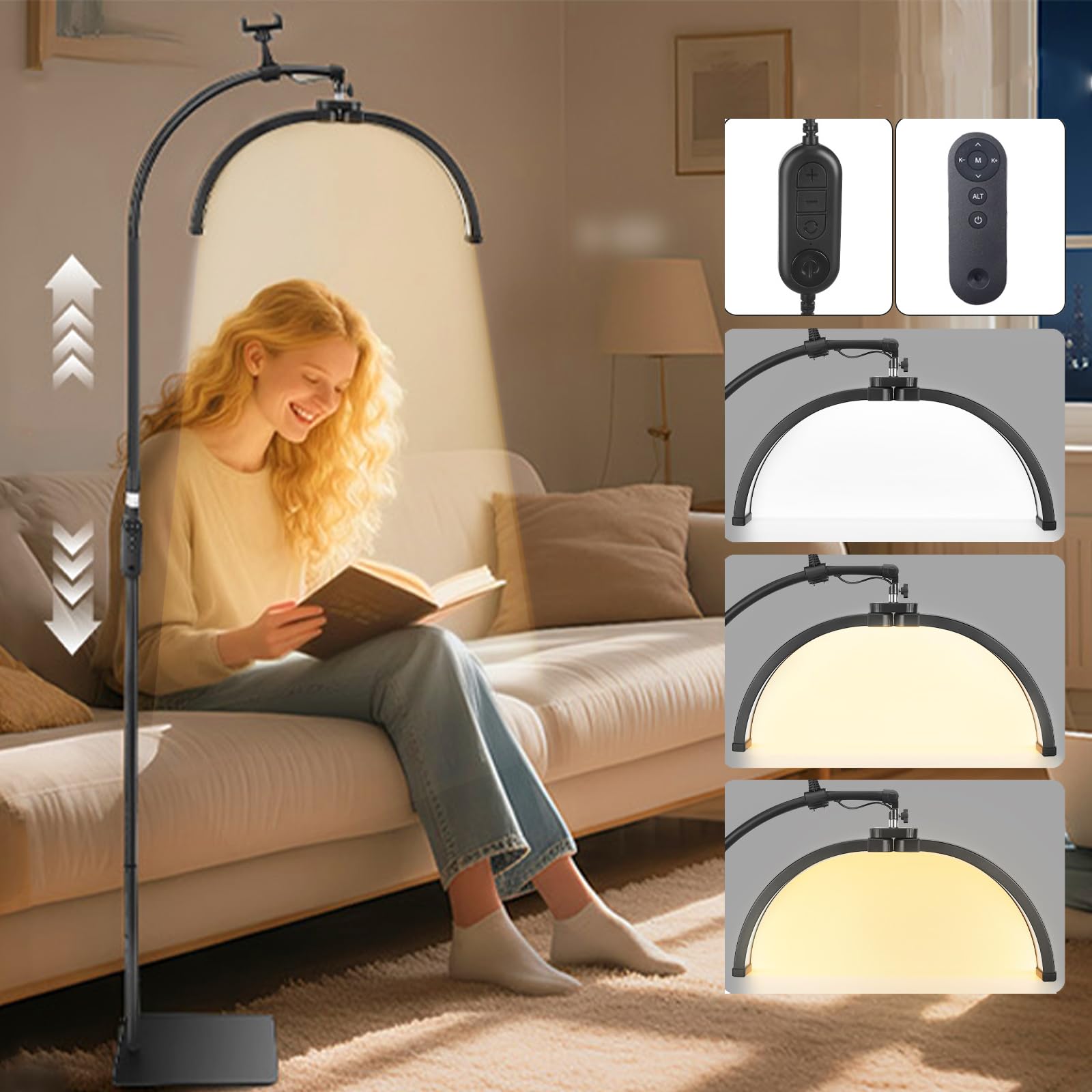 Lampada Extension Ciglia Professionale 22" 2in1