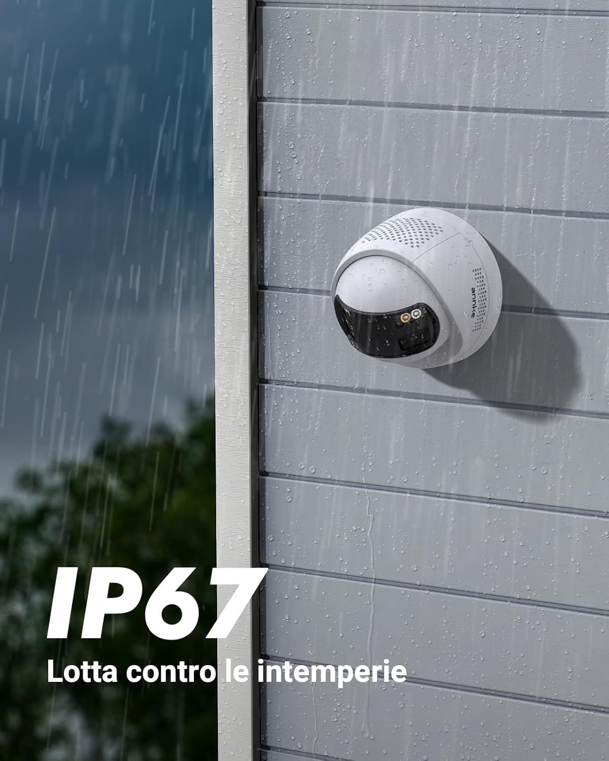 Annke Telecamera Sicurezza PoE Esterno Doppia Lente 6MP - immagine 8