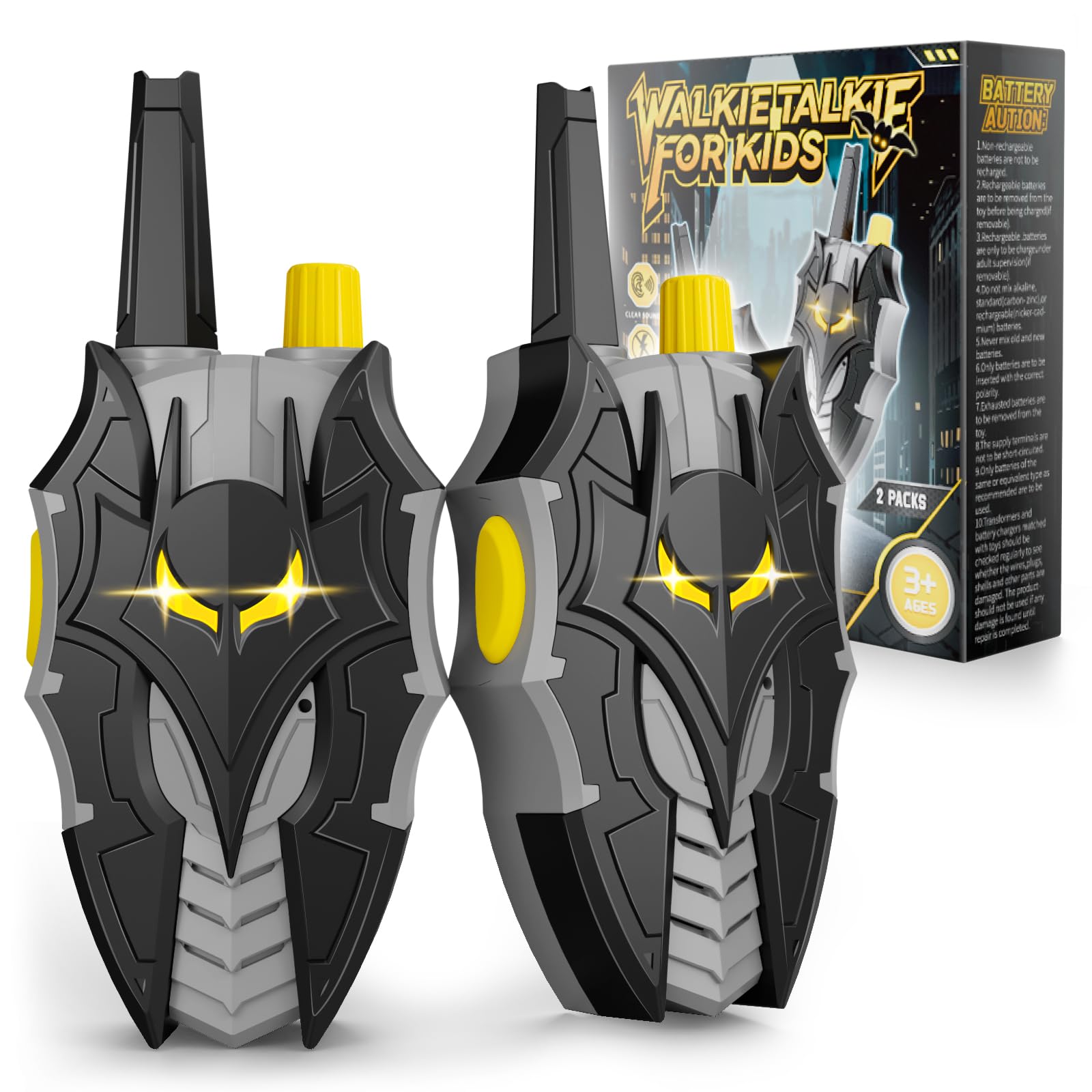 Walkie Talkie Bambini Bat Astronave Stealth