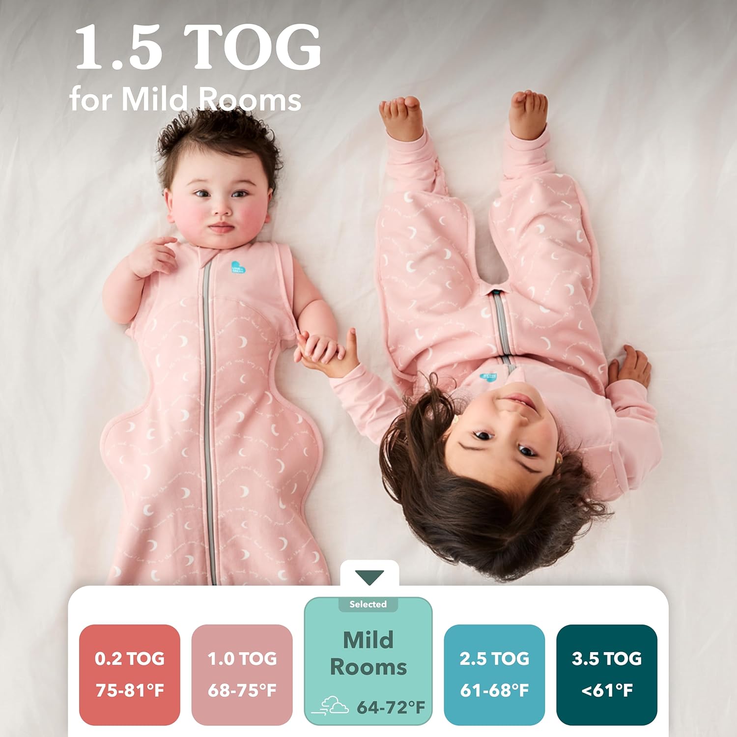 Love To Dream™ Swaddle UP™ Transition Bag Large 1.5 Tog - immagine 4