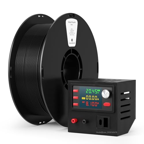 Kexcelled PLA Flame Retardant Filamento 1,75 mm, Nero