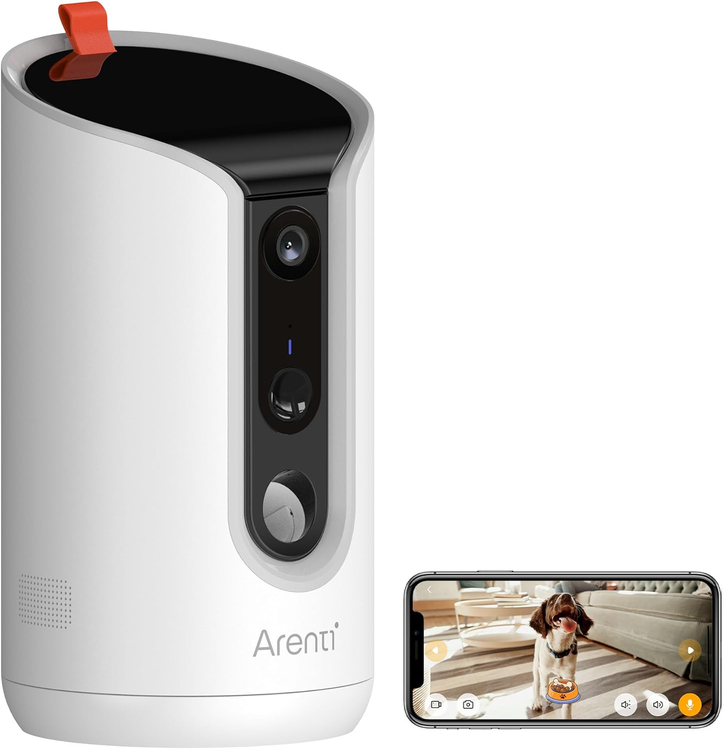 Arenti Dispenser Automatico Cibo Gatti WiFi con Telecamera 3MP - immagine 1