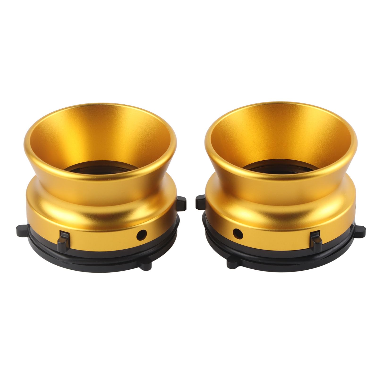 SIXRUN 1 Paio 10 Adattatori NAB Hub per Registratori a Bobina, Gold