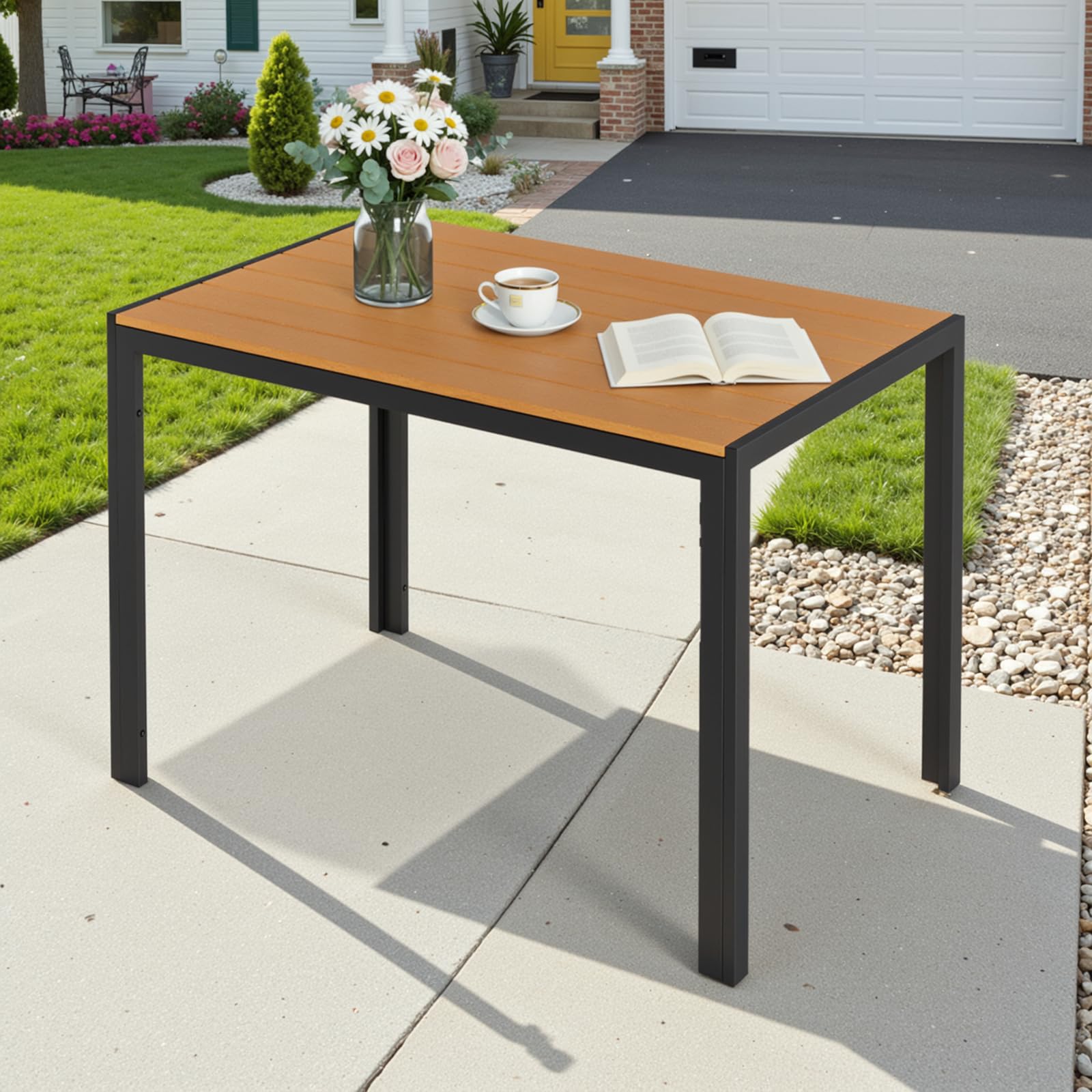 Clevich Tavolo da Giardino 110x70 cm