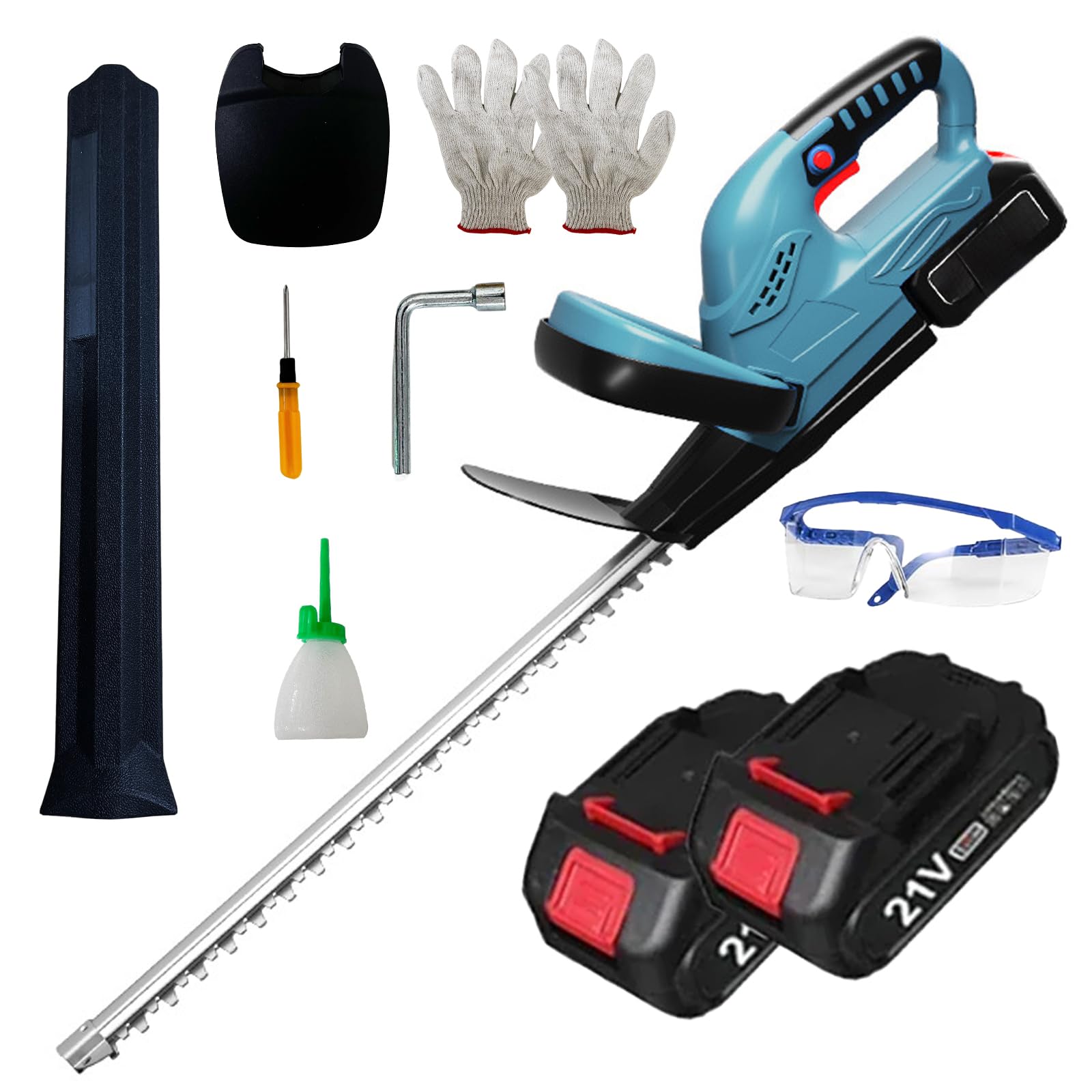 Voltix Tagliasiepi Elettrico a Batteria 21V